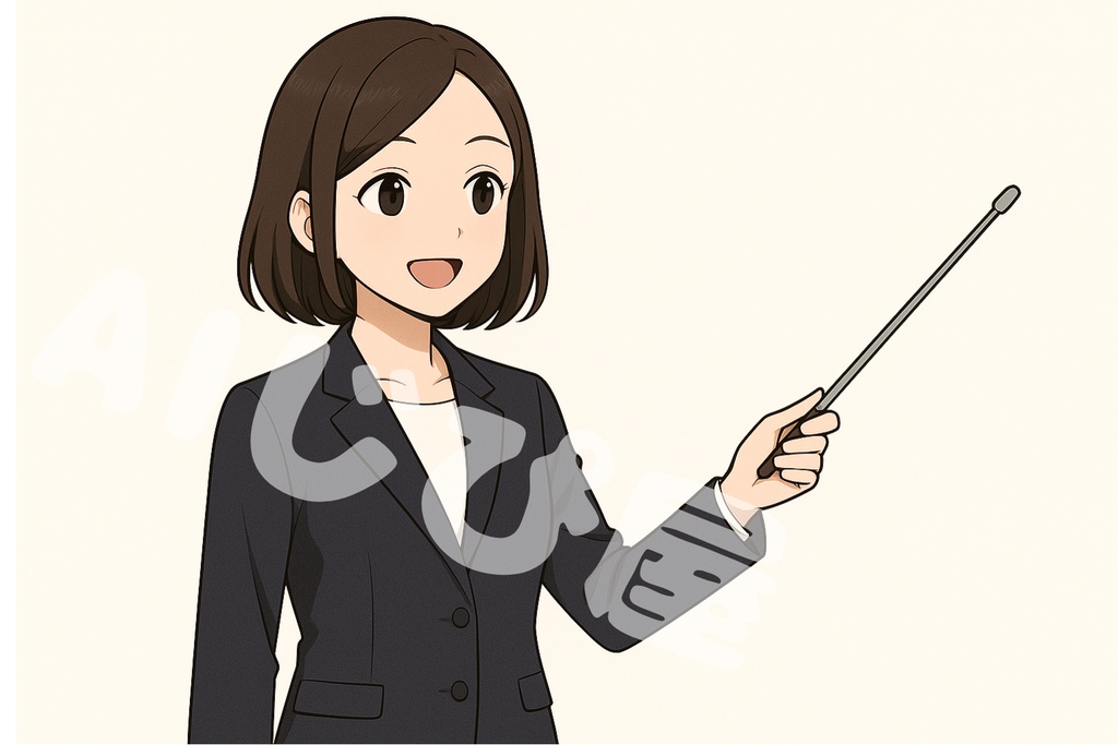 スーツ女子 表情差分パック（8種）
