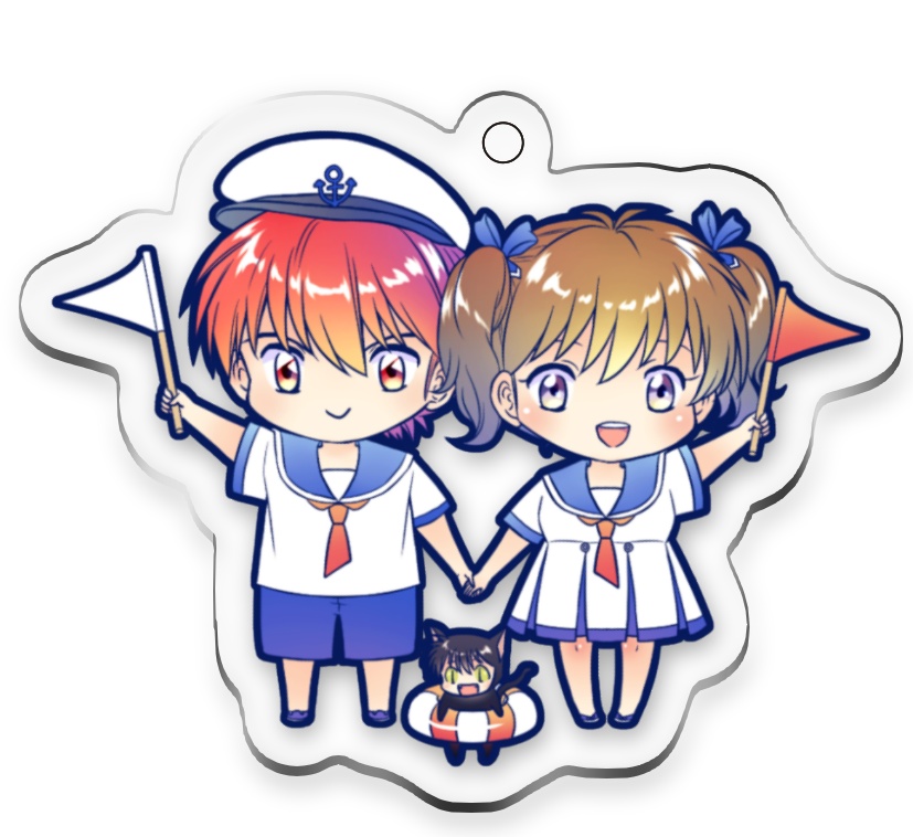 再版希望アクキーたち
