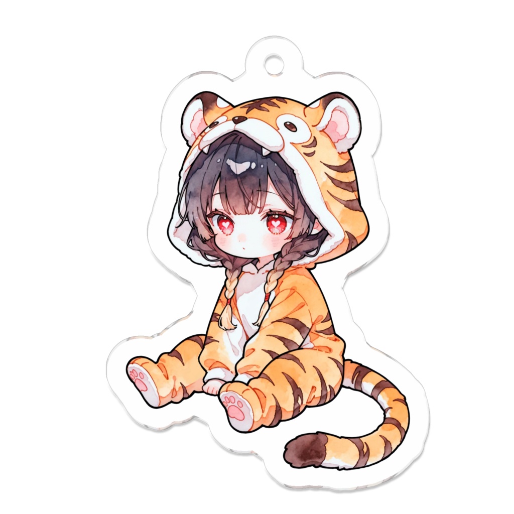 【虎の子】アクリルキーホルダー