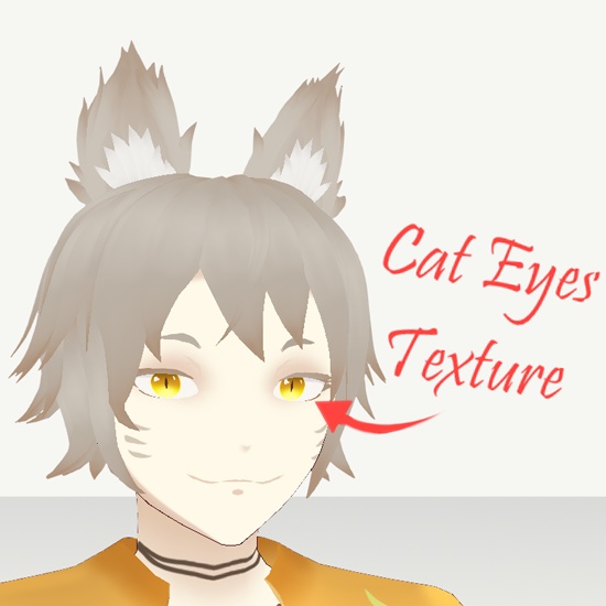 Cat Eyes textures //  猫の目のテクスチャ Vroid