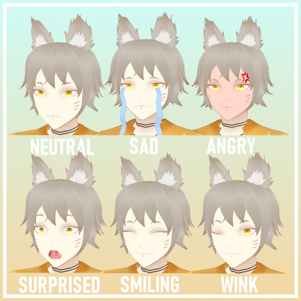Neko Boy MODEL VRoid || ネコボーイモデルVRoid