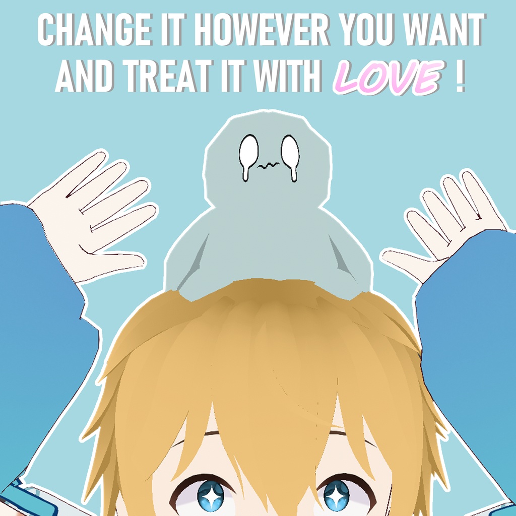 FREE CuteCustomPlushie VROID || かわいいカスタムぬいぐるみ VROID