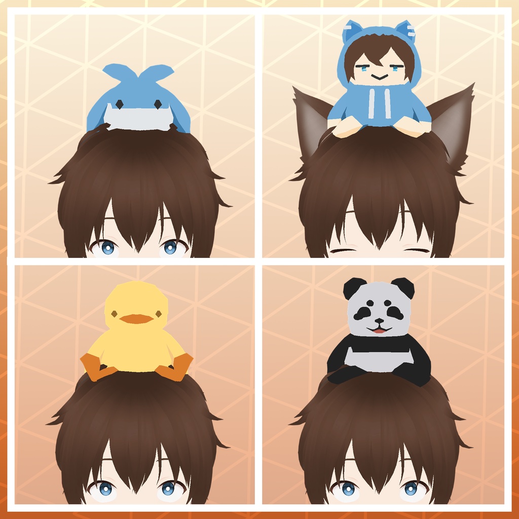 VROID Cute Plushies || VROID かわいいぬいぐるみ