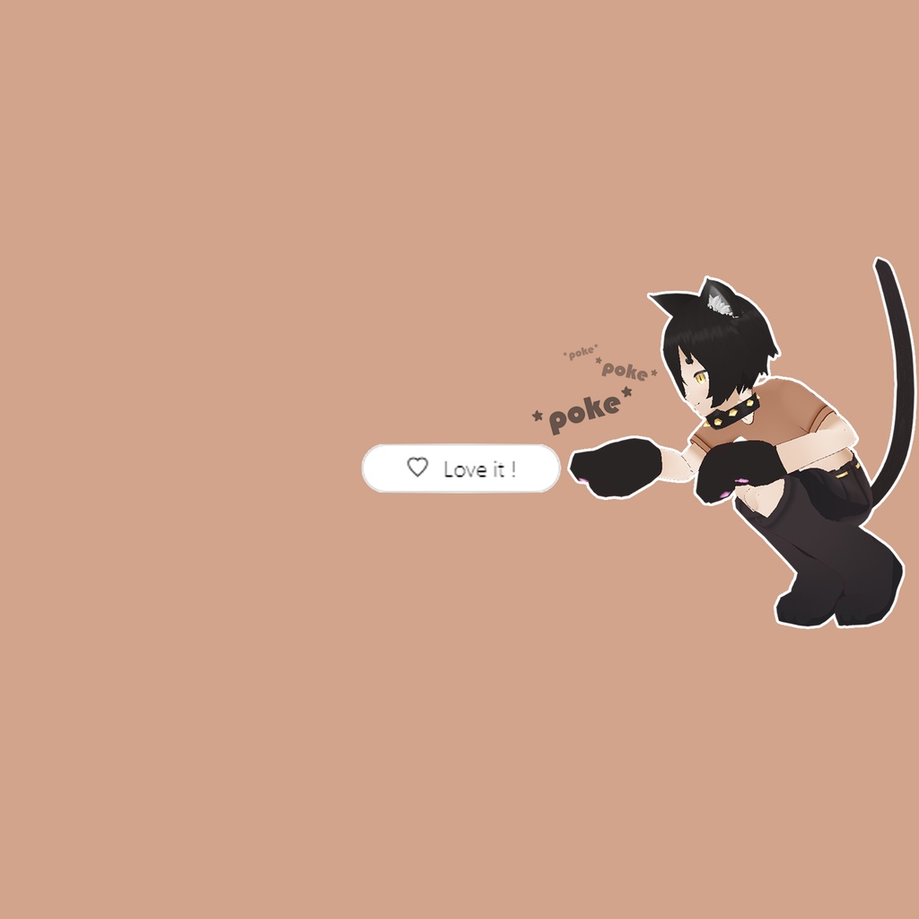 VROID full model Kitty || VROID フルモデル キティ