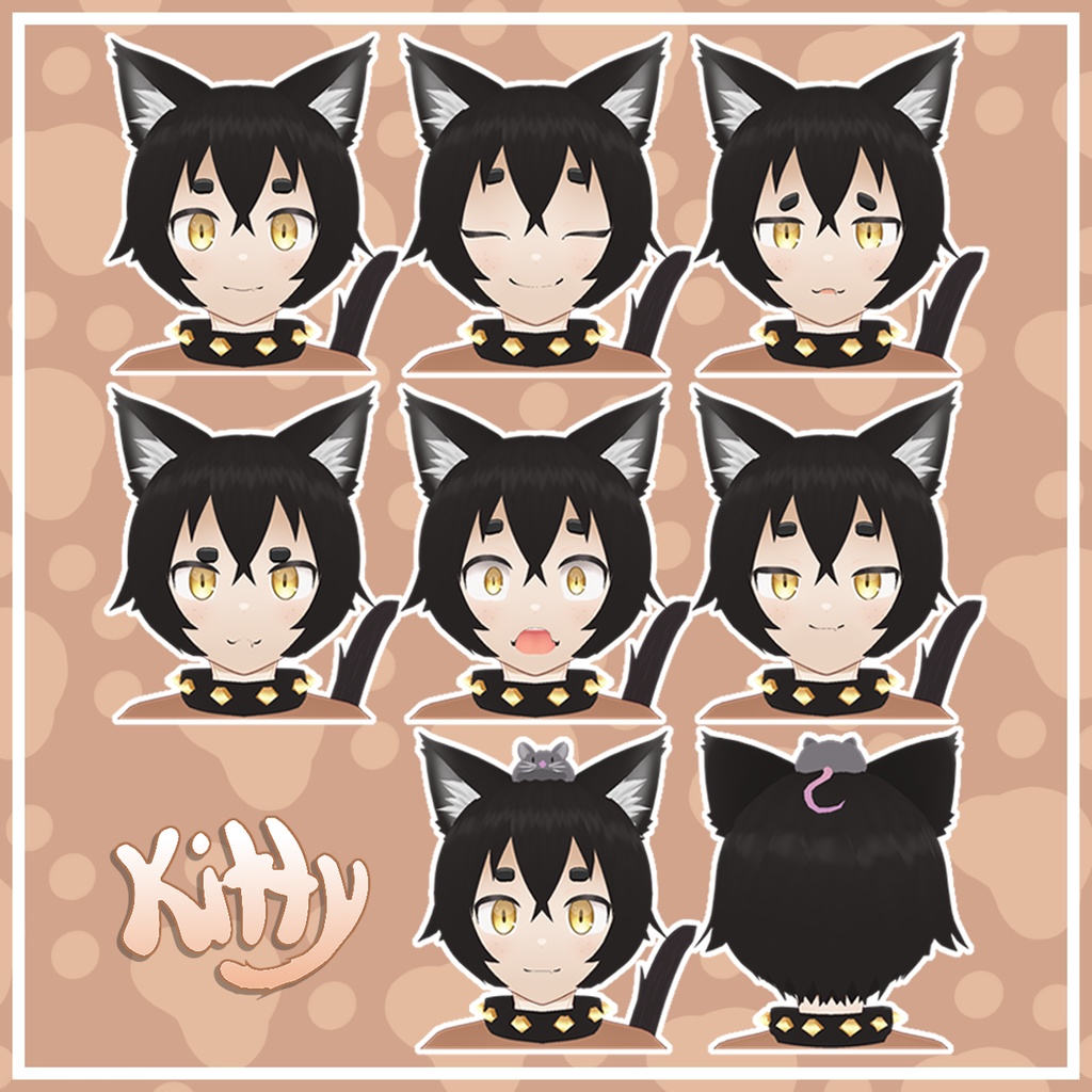 VROID full model Kitty || VROID フルモデル キティ