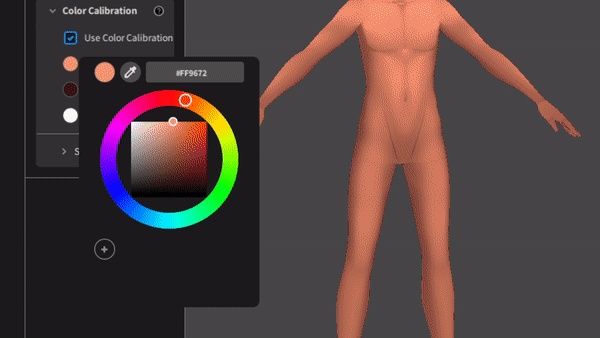 VROID Male skin body texture || VROID 男性の肌の体の質感