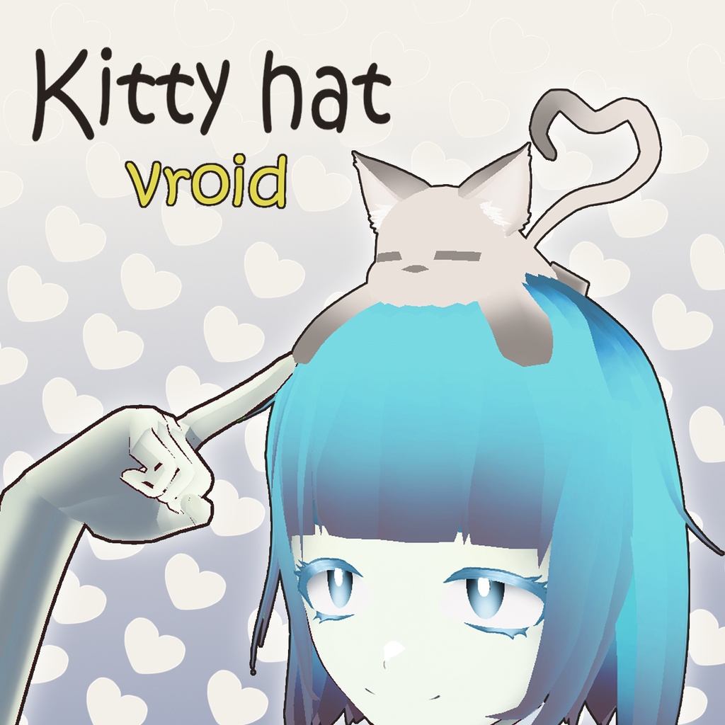 VROID Kitty hat || VROID キティハット
