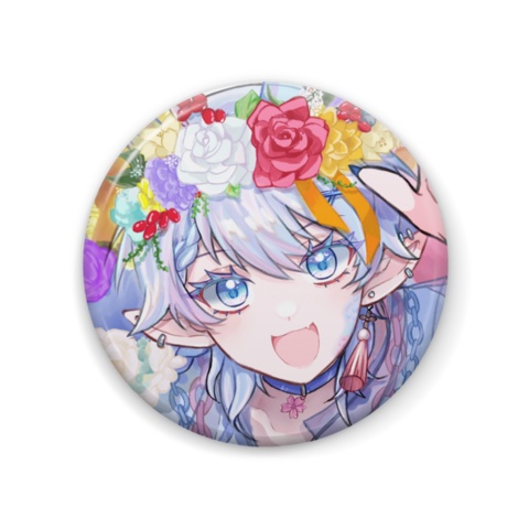 望天るくバースデーグッズ　缶バッジ