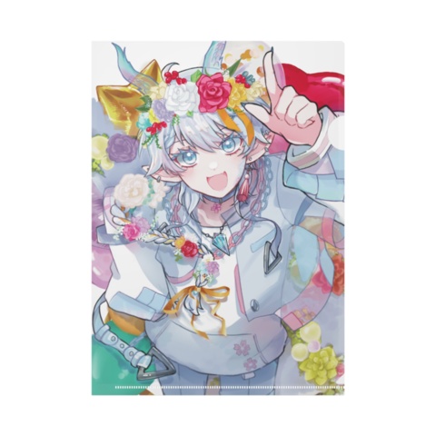 望天るくバースデーグッズ　クリアファイル