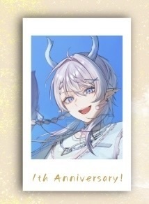 【1周年記念グッズ】チェキ風カード いつものアイコンver.