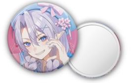 【2026望天るくバースデーグッズ】缶ミラー