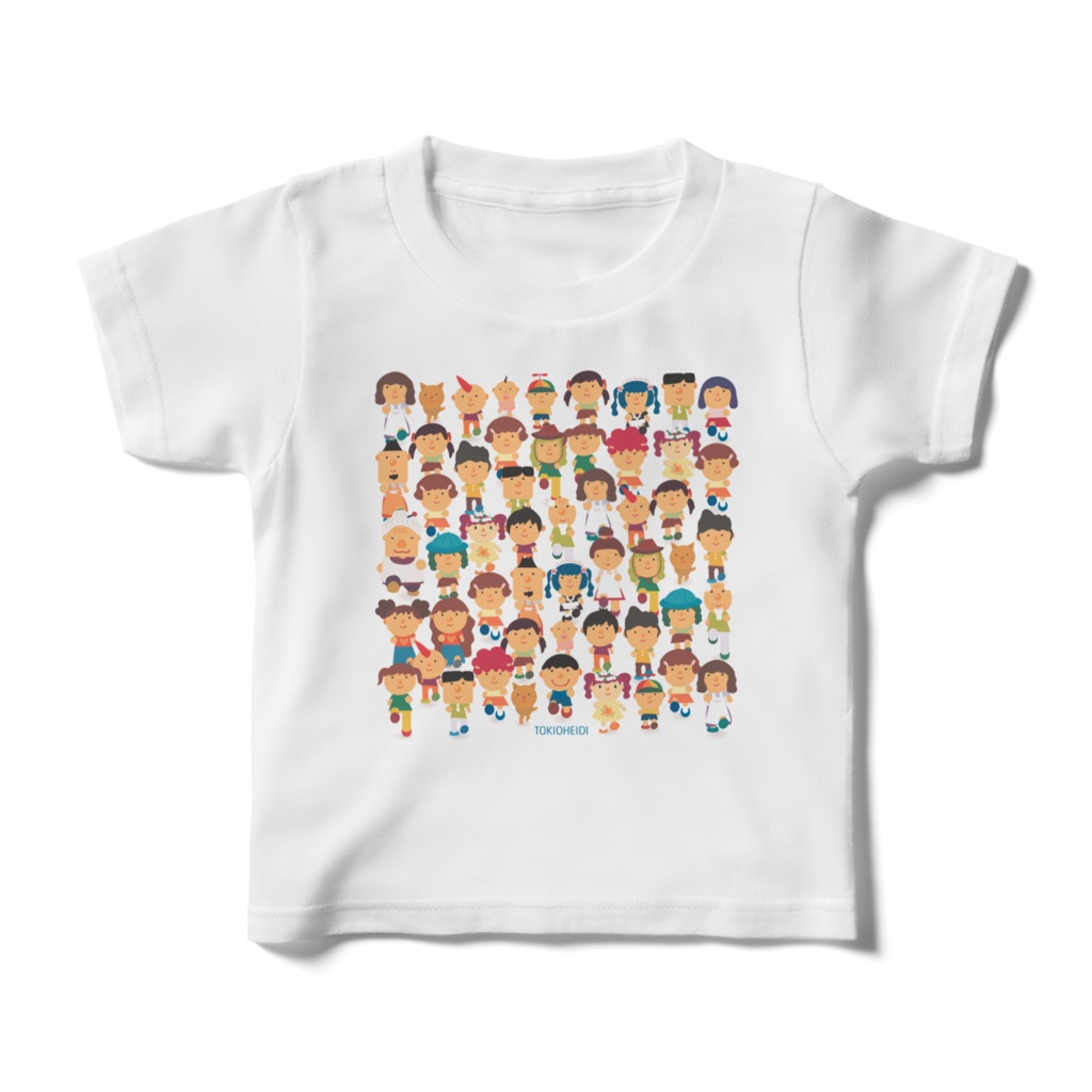 「てくてくあるこう」キッズTシャツ