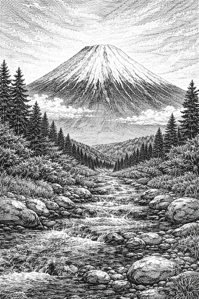 日本名所めぐり　富士山　東京タワー　スカイツリー