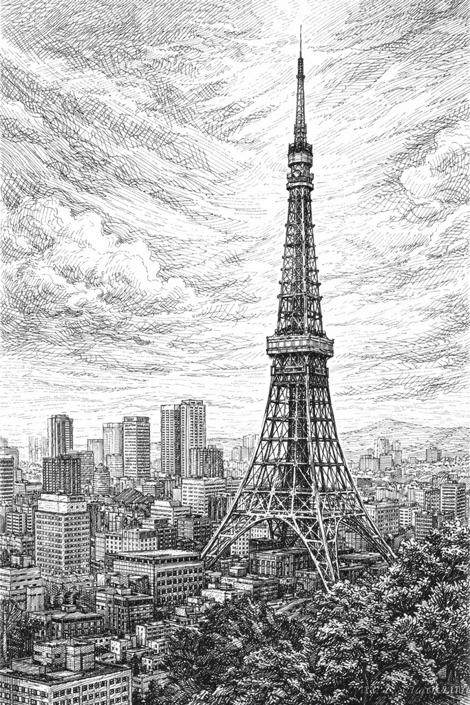 日本名所めぐり 富士山 東京タワー スカイツリー