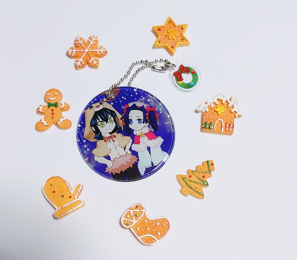 伊アオXmasやわらかキーホルダー