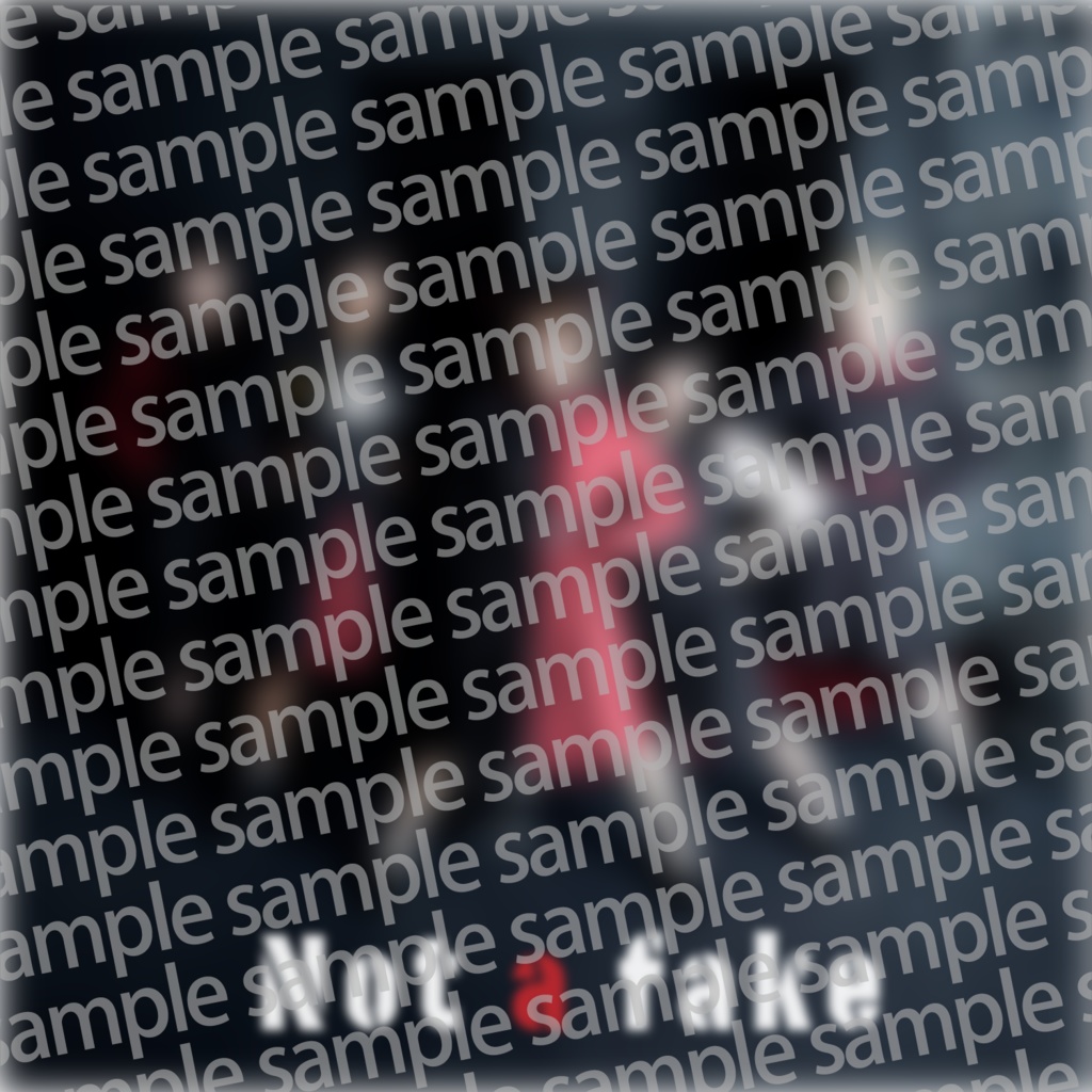 「Not a fake」アルバムジャケット
