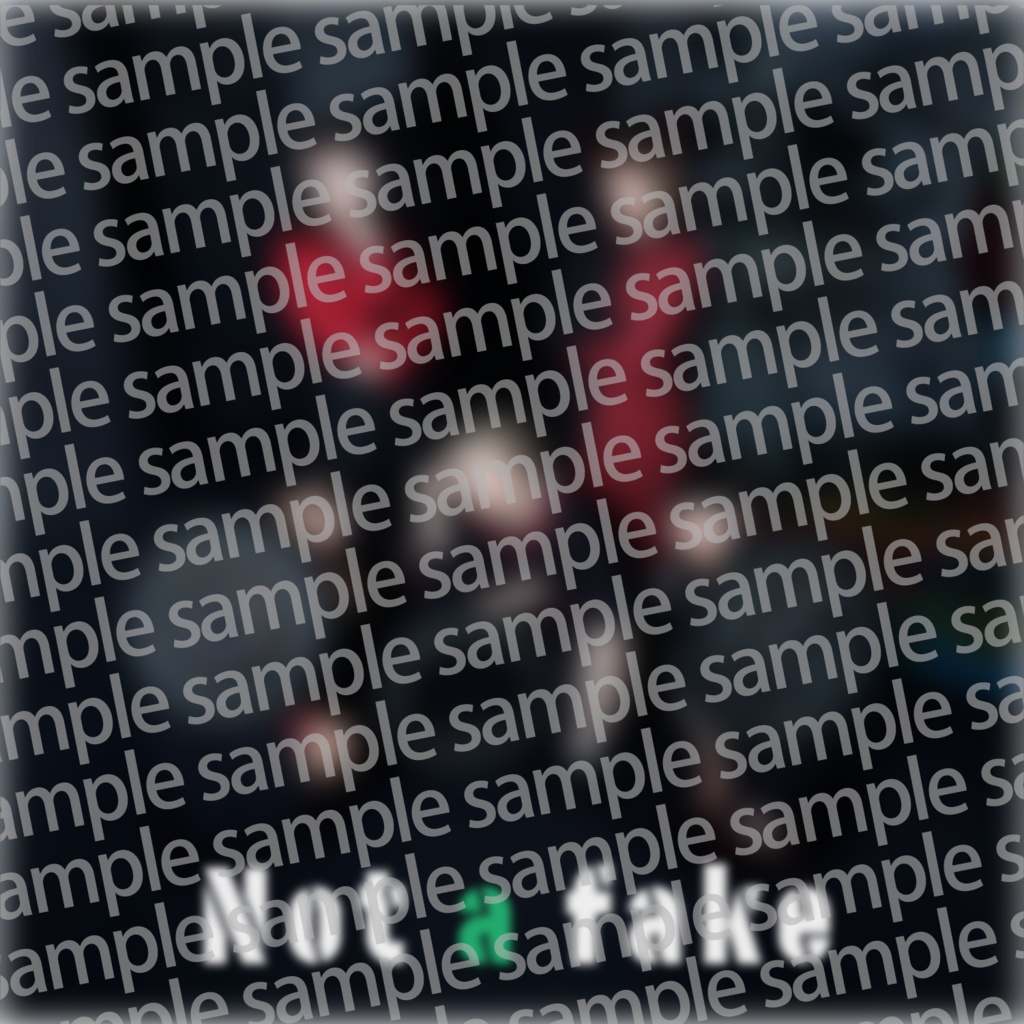 「Not a fake」アルバムジャケット