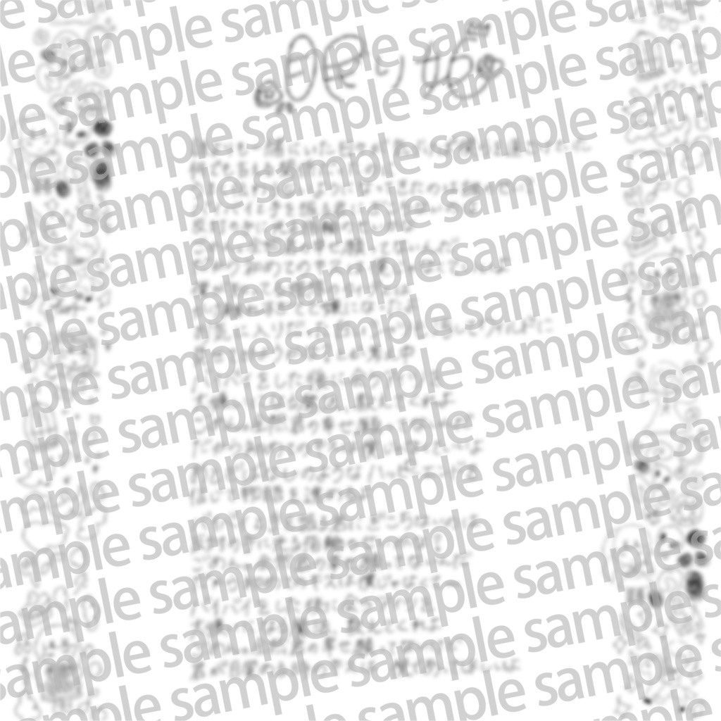 「眠り姫」メンバー手書き歌詞カード