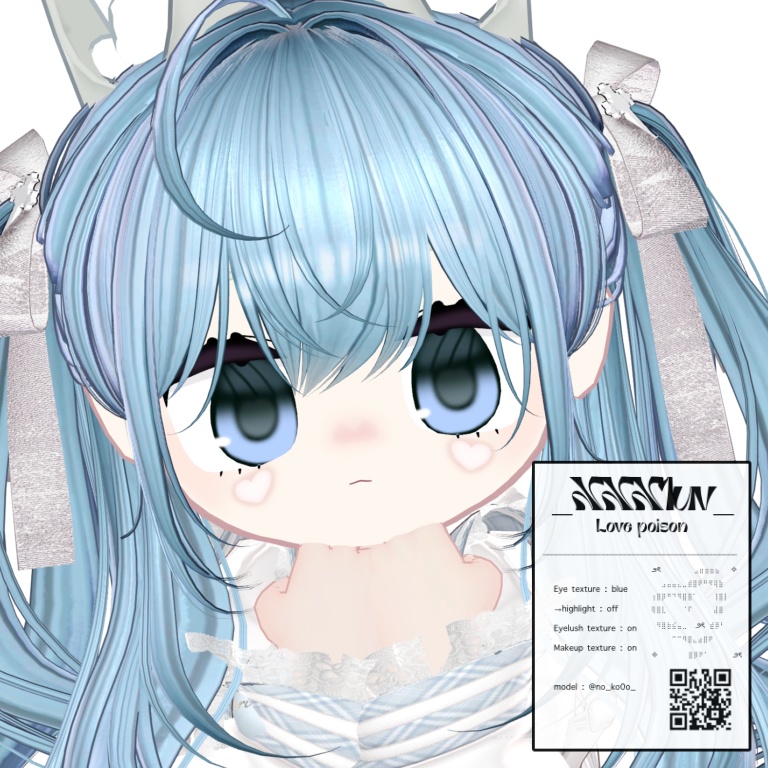 Love♡poison Eye & Eyelash & Makeup【みみのこ対応】