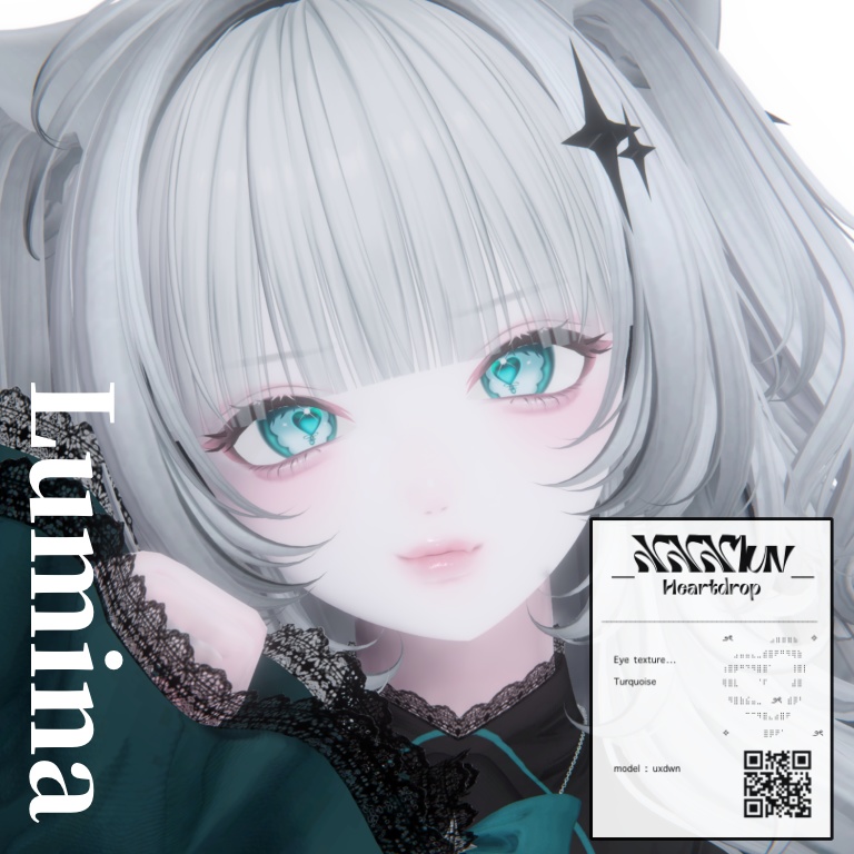 Heartdrop Eye【15アバター対応】