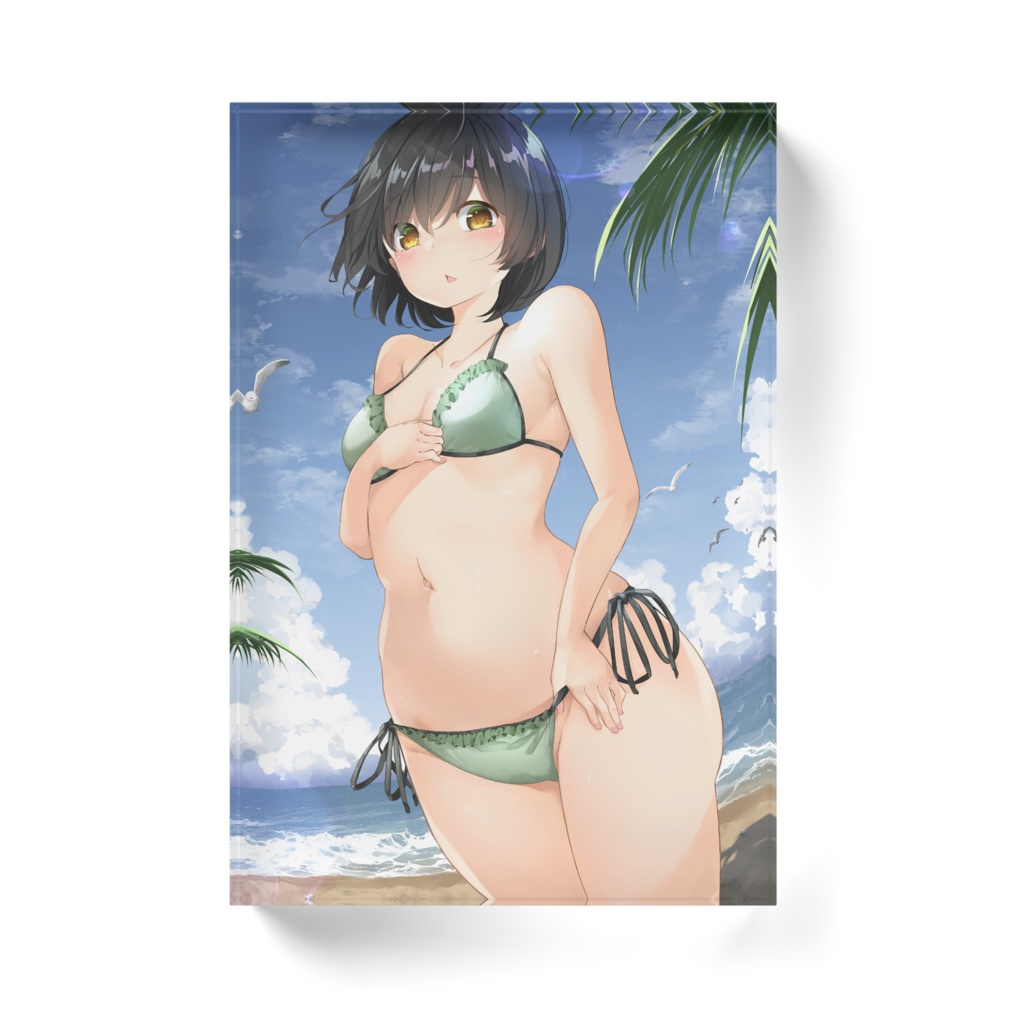 水着_和希ちゃんのアクリルブロック