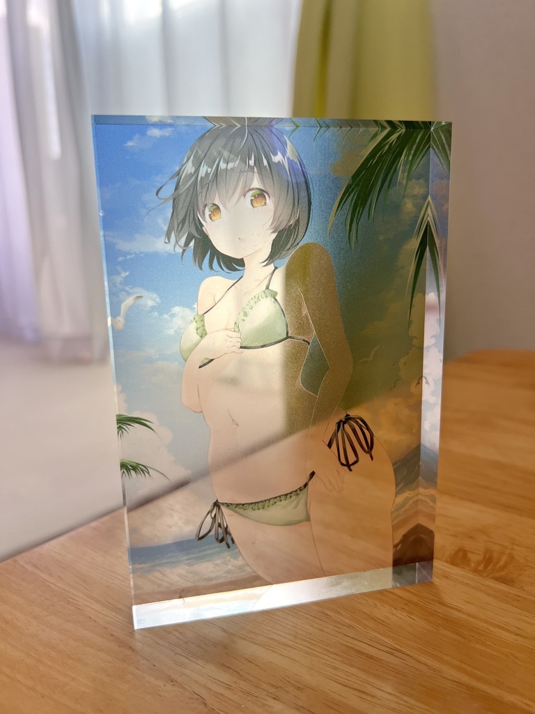水着_和希ちゃんのアクリルブロック