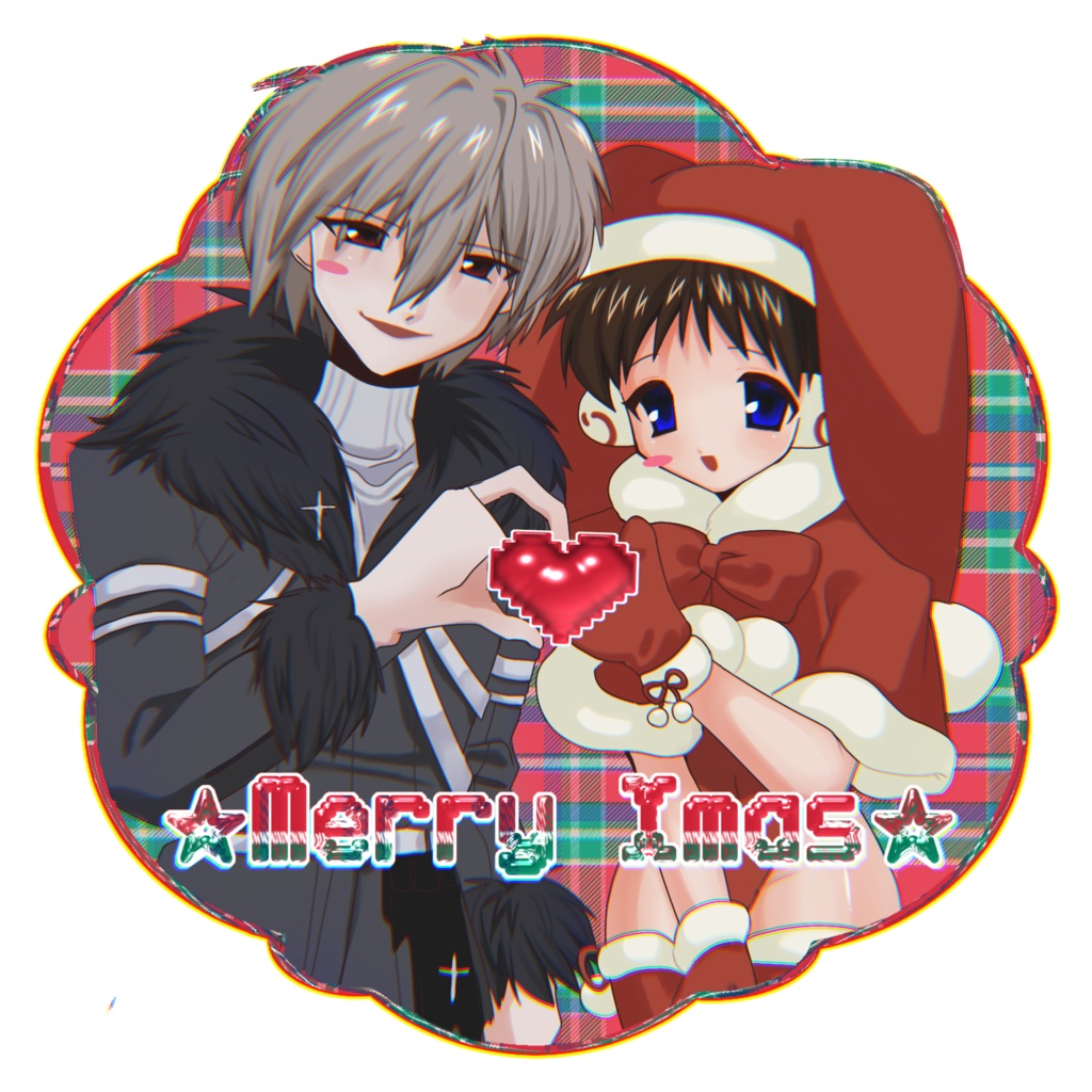 めりくりｯ♡BIGステッカー