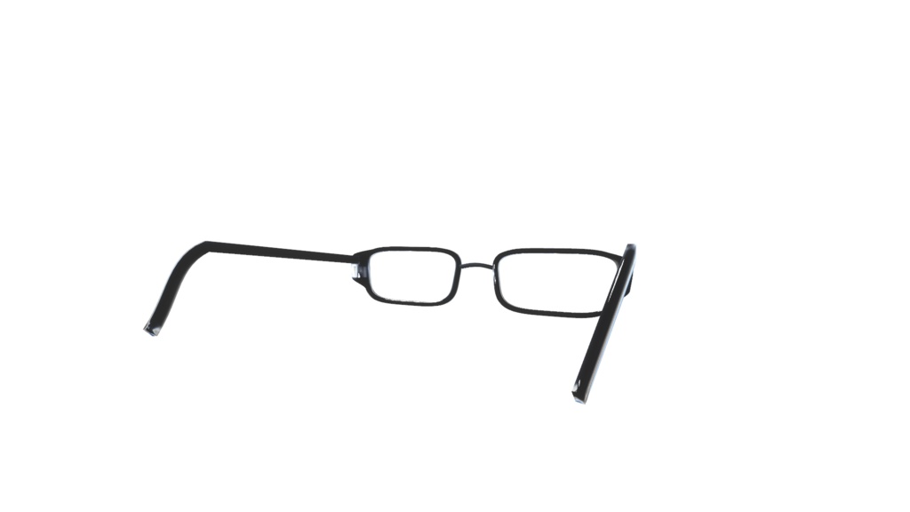 【VRChat想定】EyewearWellington/シンプルメガネ(レンズなし)