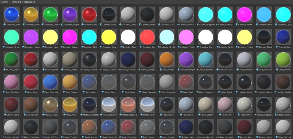 【Unity拡張機能】MaterialAlchemist(マテリアル生成機能)