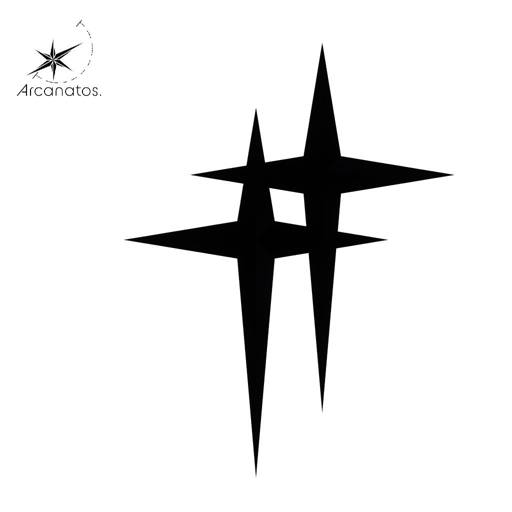 【VRChat想定】HairAcceStars / 星モチーフのヘアアクセ