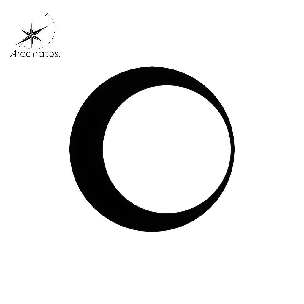 【VRChat想定】HairAcceMoon / 月型ヘアアクセ