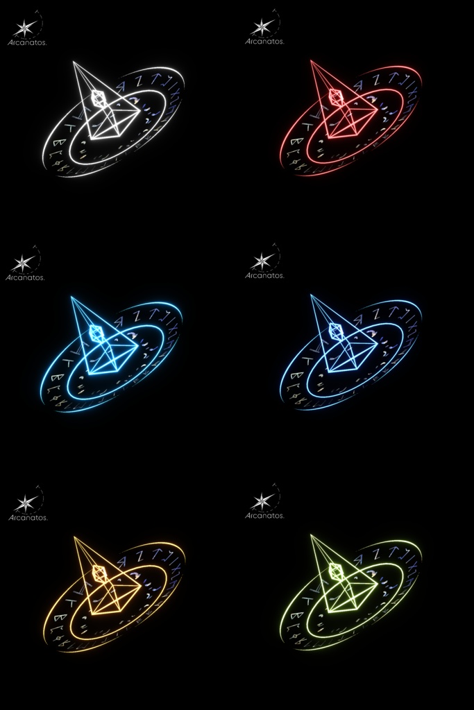 【VRChat想定】WitchHatHalo / 魔女帽モチーフのヘイロー