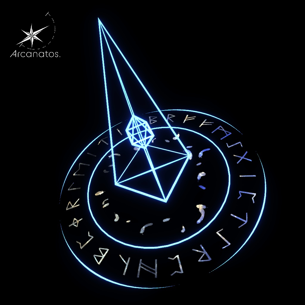 【VRChat想定】WitchHatHalo / 魔女帽モチーフのヘイロー