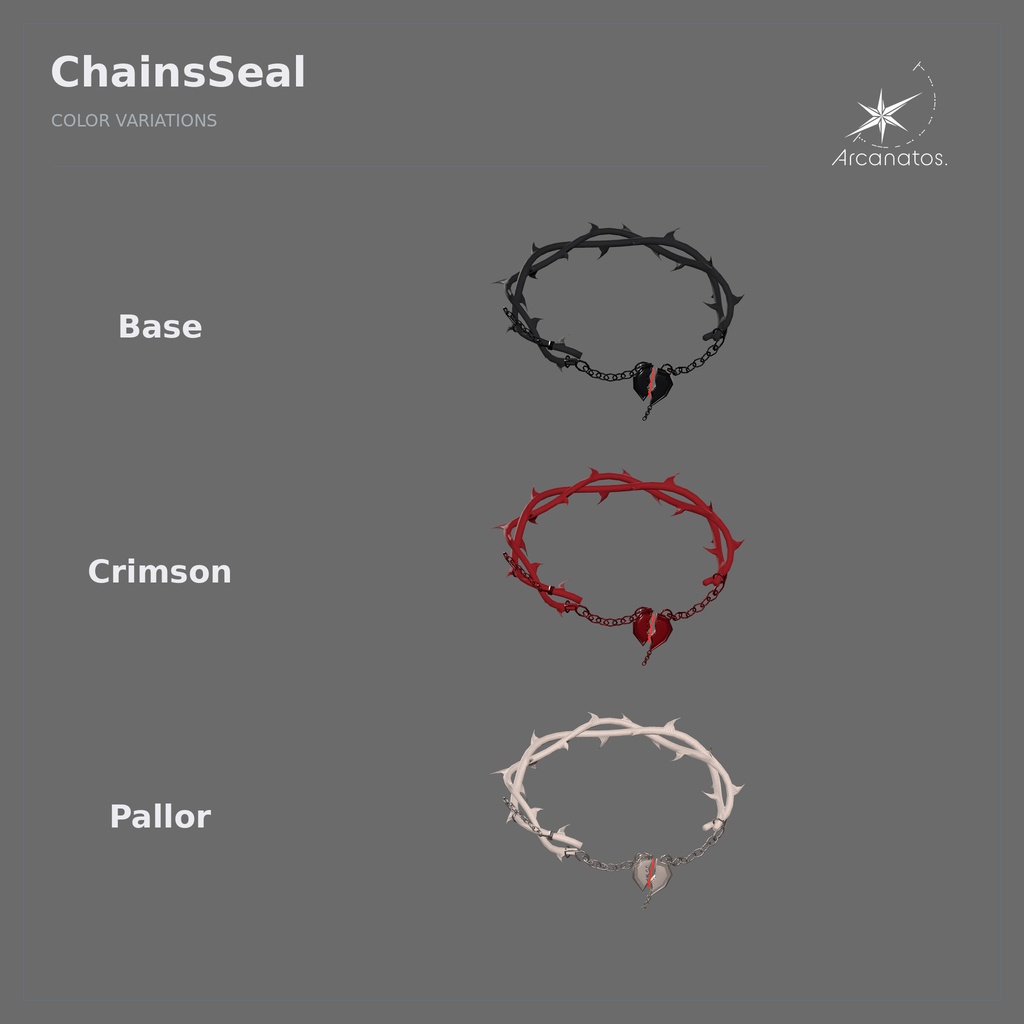 【VRChat想定・Modular Avatar必須】Thorn Halo Collection
