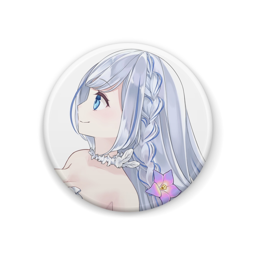 シエルの缶バッジ:横顔バージョン