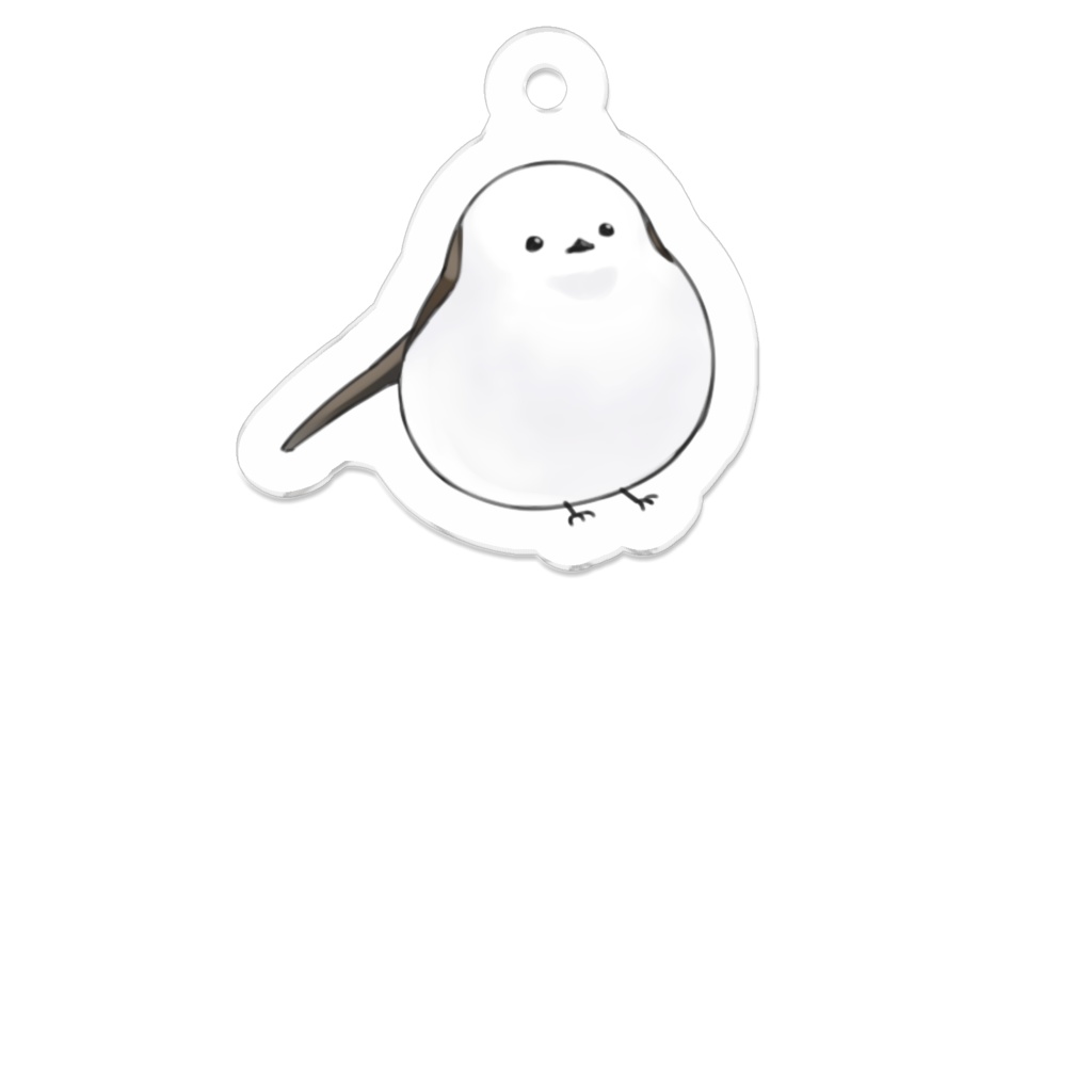 ネオ非常食：アクリルキーホルダー