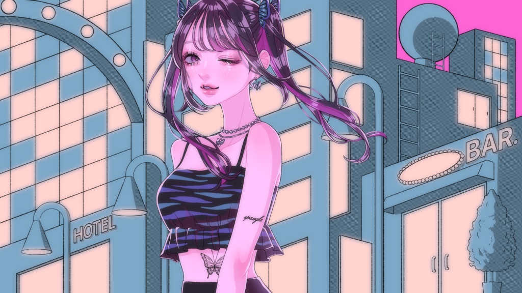 おしゃろろパーカー