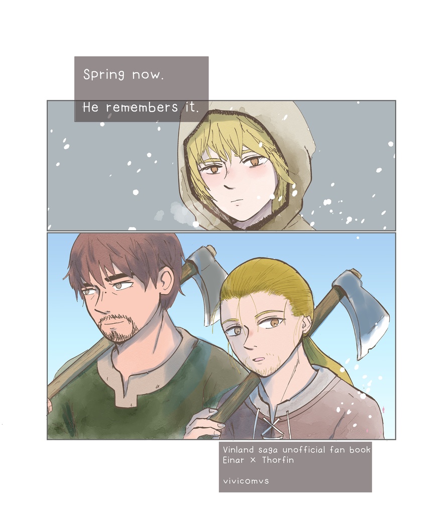 Spring now, He remembers it.