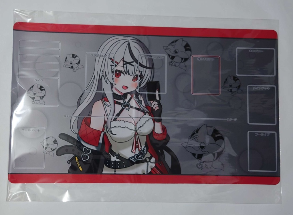 「沙花叉クロヱ」 非公式 ホロカ用 ラバープレイマット