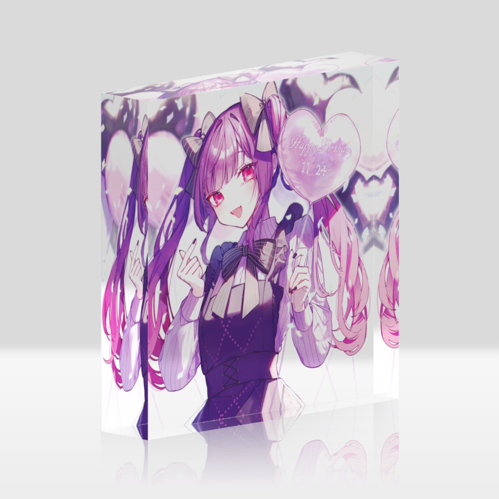 バースデー2022アクリルブロック