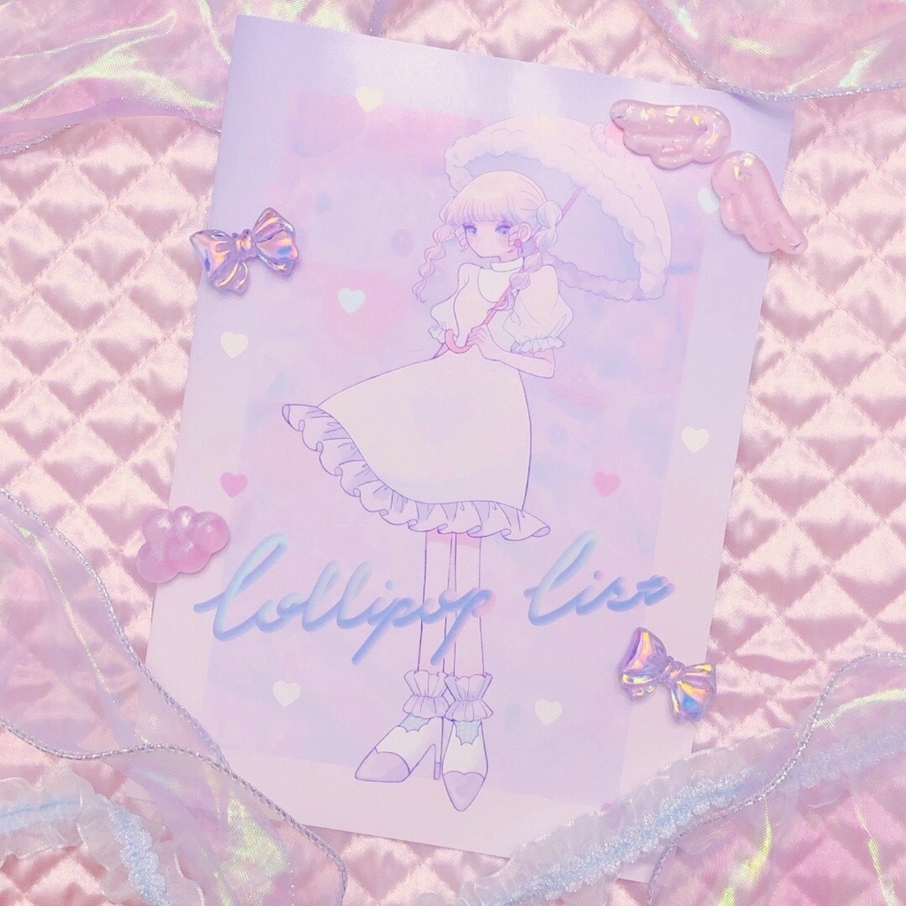イラスト本「lollipop list」（CMYK版）