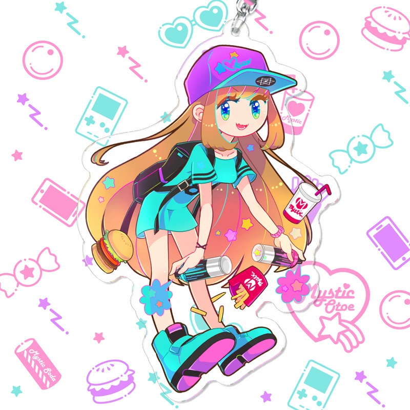 ウィークエンドガールズ アクリルキーホルダー 全3種