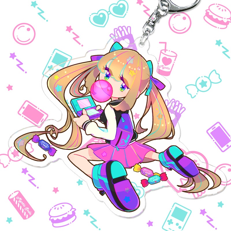 ウィークエンドガールズ アクリルキーホルダー 全3種