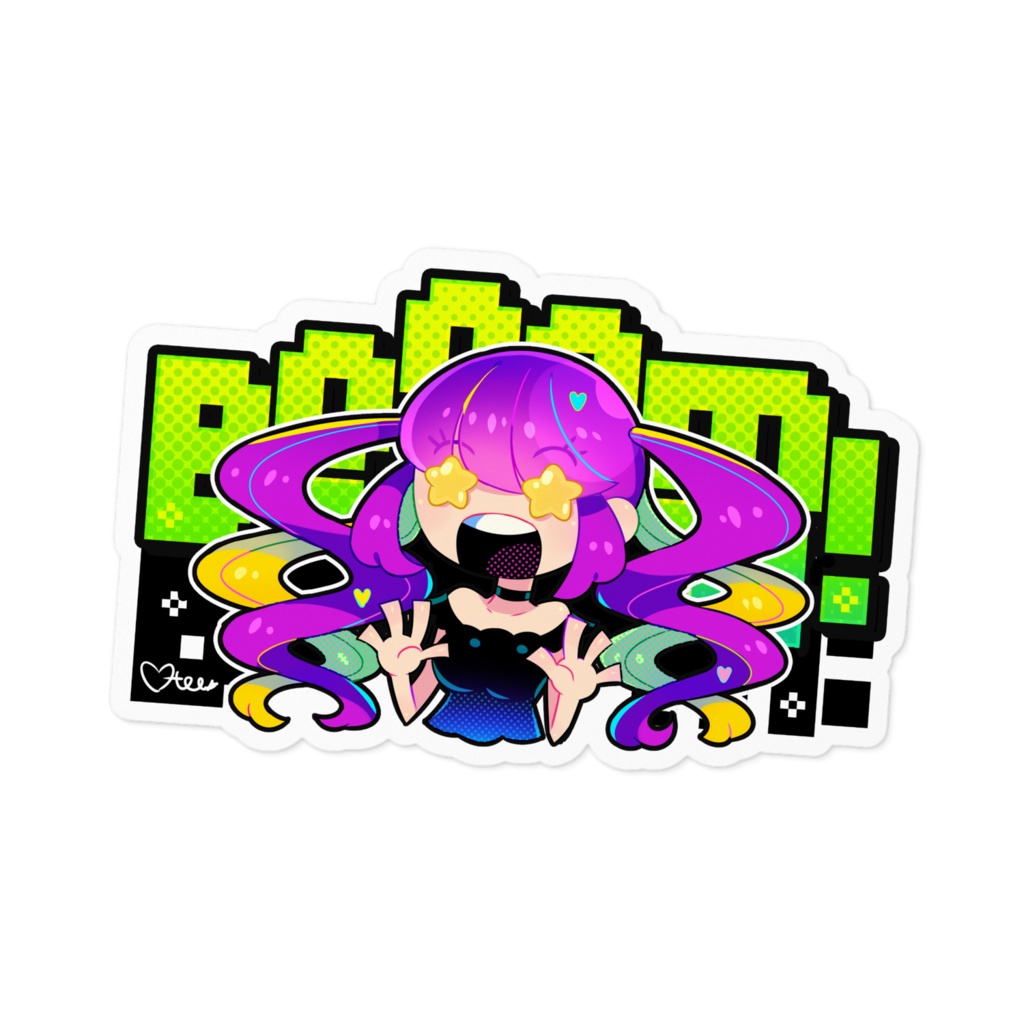 NOLgirlsステッカー(BOOOM!)