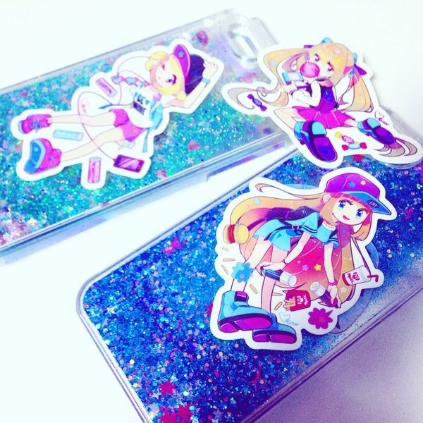 ウィークエンドガールズ ステッカー 全3種