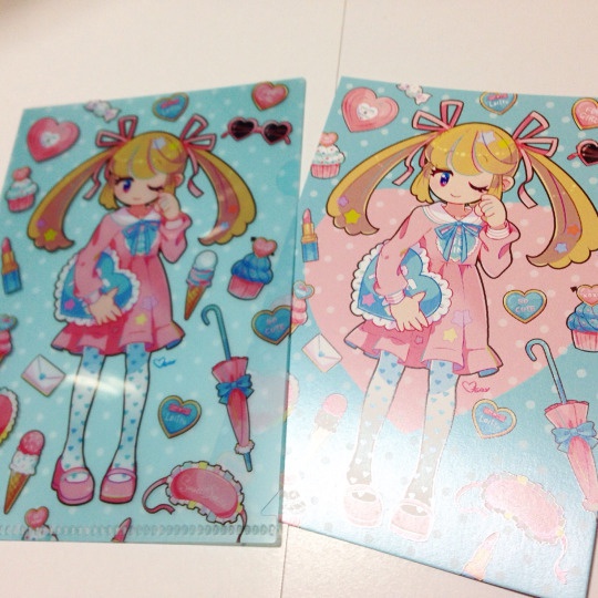 SweetLolita A6クリアファイル&ポストカードセット