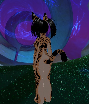 Serval Cat Woman Furry VR Chat VRC Avatar Vtuber