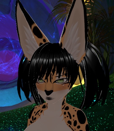 Serval Cat Woman Furry VR Chat VRC Avatar Vtuber