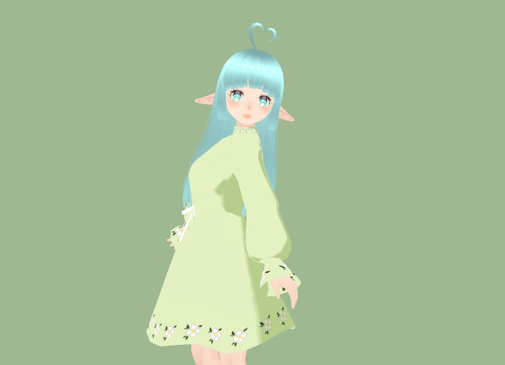 Elf Girl VRC VR Chat Avatar Vtuber