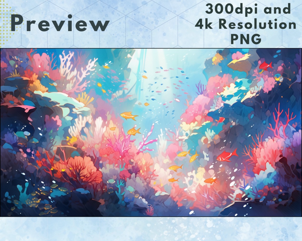 60+ 水中 Vtuber 背景、Twitch ストリーミング背景、アニメ背景、Lofi & アニメ、ストリーム背景、仮想背景、Twitch 背景、Vtuber アセット